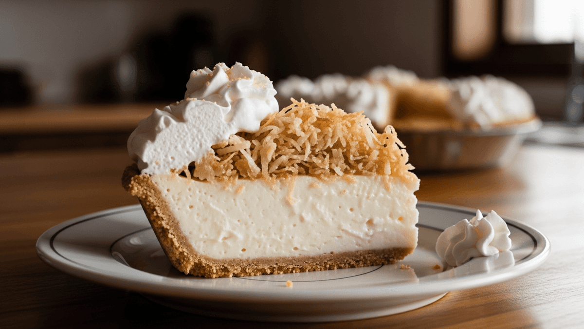 Coconut Cream Pie: The Hawaii Diner Standard