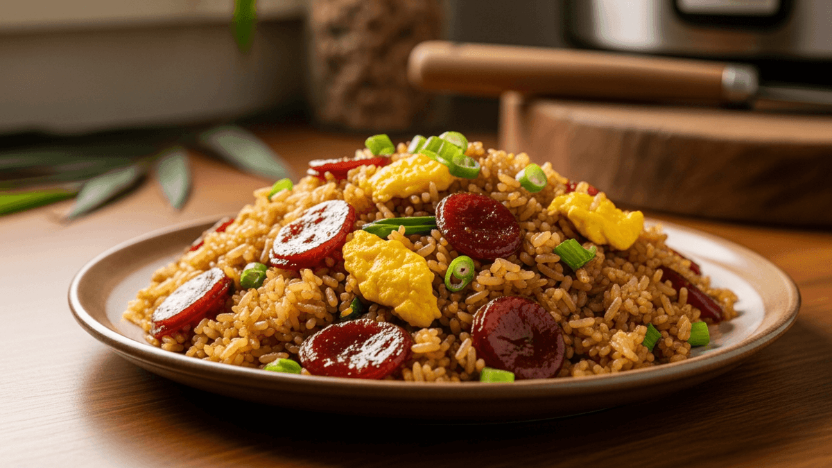 Lup Cheong Fried Rice: Hawaii's Chinese-Plantation Breakfast