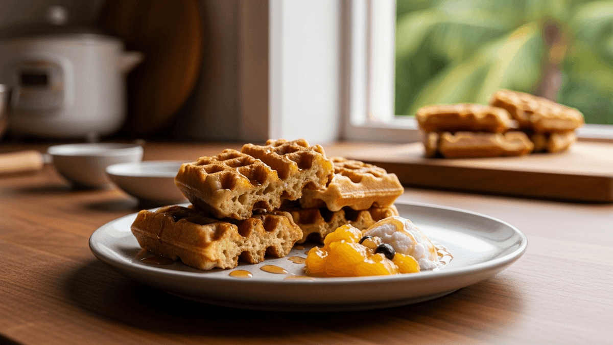 Mochi Waffles: The Crispy-Chewy Hawaii-Japan Breakfast Hack