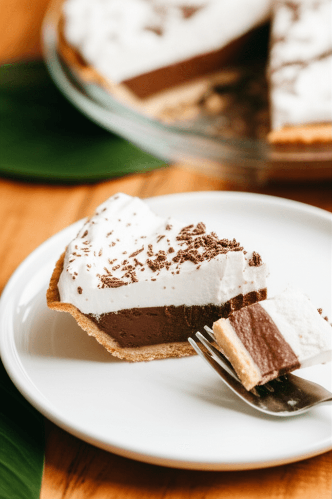 Chocolate Haupia Pie – Hawaii’s Famous Two-Layer Coconut Dessert