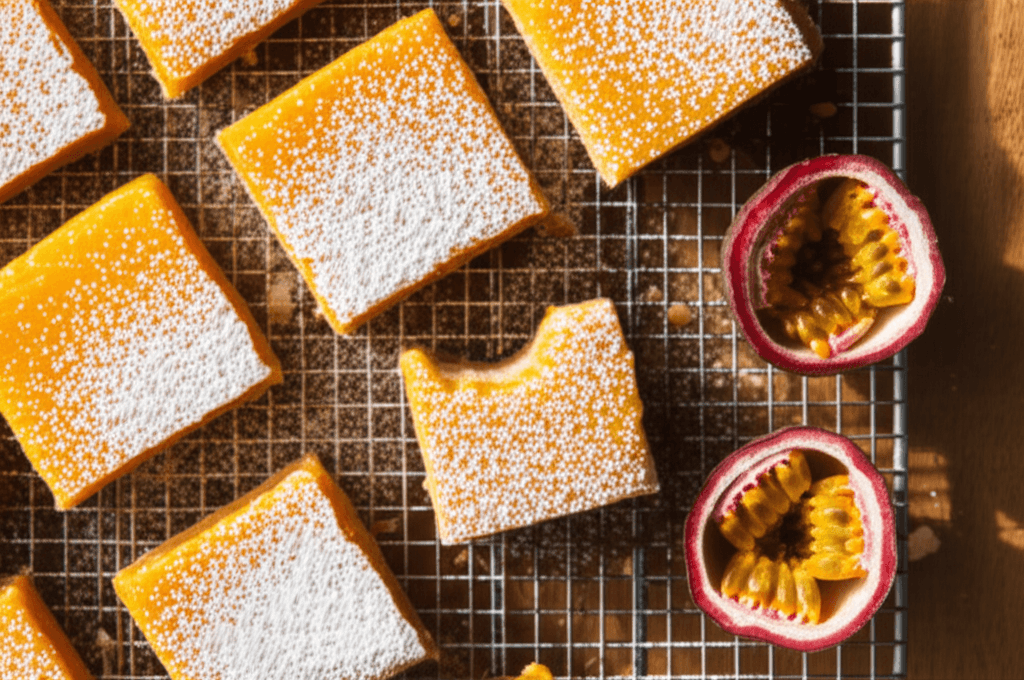 Lilikoi Bars – Hawaiian Passion Fruit Lemon Bars