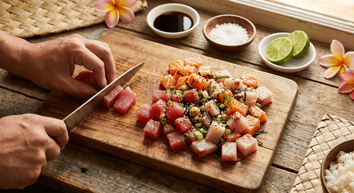 How to Cut Fish for Poke and Sashimi — The Technique That Changes Everything